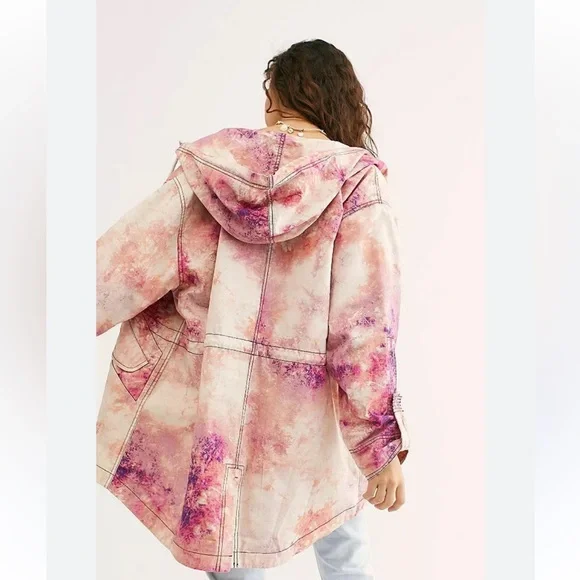 Free People Electric Fields Oversized Parka Jacket